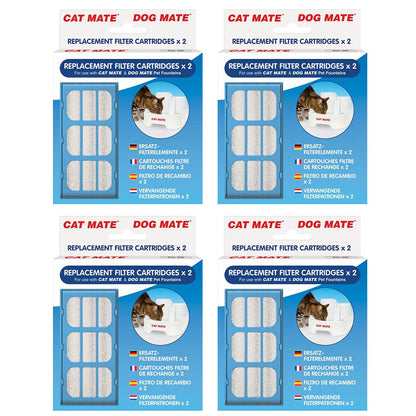 REPLACEMENT FILTER CARTRIDGE CAT MATE PART 339 PET WATER FOUNTAIN PACK DRINKING