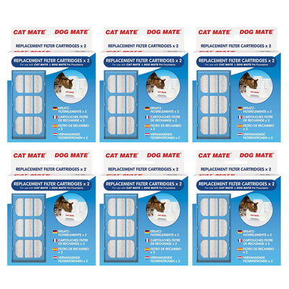REPLACEMENT FILTER CARTRIDGE CAT MATE PART 339 PET WATER FOUNTAIN PACK DRINKING
